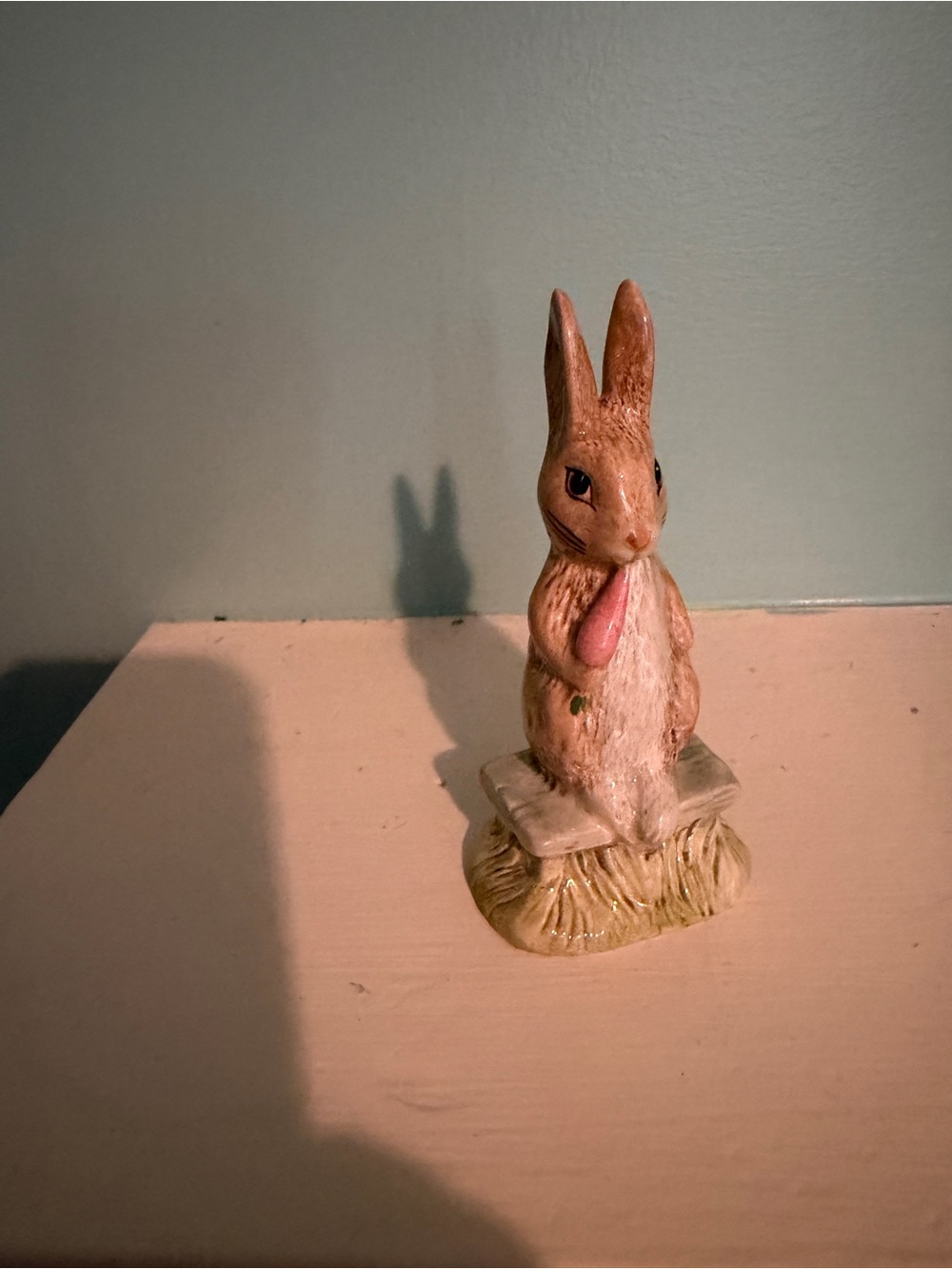 Beatrix Potter by Royal Doulton “Fierce Bad Rabbit” Figurine Decorative Accent
